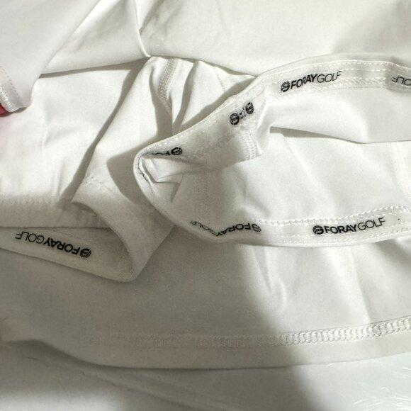 Foray Golf Womens Skort Sz Small ColorBlock Welt Back Pocket Mid-Rise Stretch - Picture 3 of 5